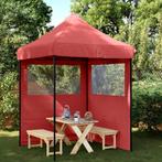 vidaXL Partytent Bordeauxrood 200 x 200 x 306 cm Oxford Stof, Verzenden, Nieuw