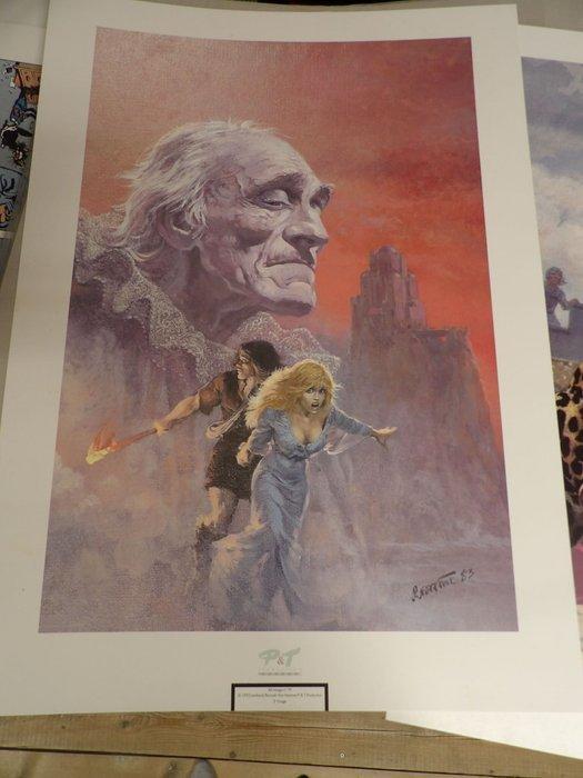 Thorgal - Rosinski - lot met 2x Offset Print - [jaren, Boeken, Stripverhalen