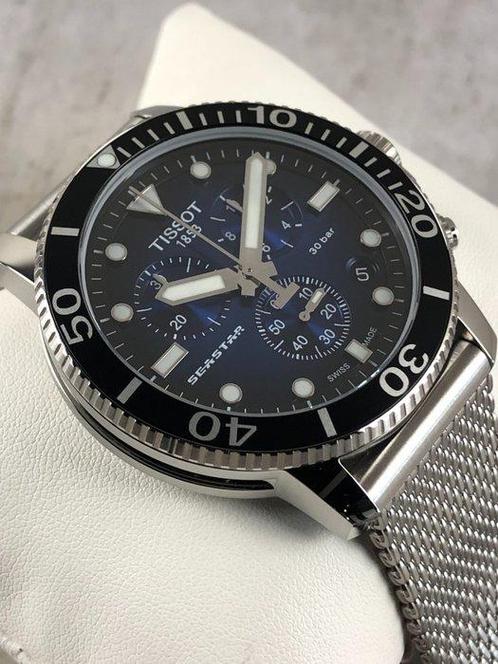 Tissot - Seastar 1000 Chronograph - T120.417.11.041.02 -, Handtassen en Accessoires, Horloges | Heren