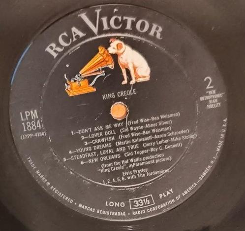 Elvis Presley - KING CREOLE- LPM 1884 (Soundtrack ) - LP -, Cd's en Dvd's, Vinyl Singles