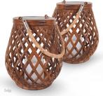 2dekans | Gadgy Solar Lantaarn Basket - Tuinlantaarn set van, Tuin en Terras, Ophalen of Verzenden, Nieuw
