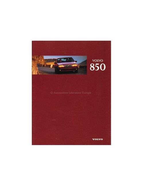 1996 VOLVO 850 BROCHURE NEDERLANDS, Boeken, Auto's | Folders en Tijdschriften, Ophalen of Verzenden