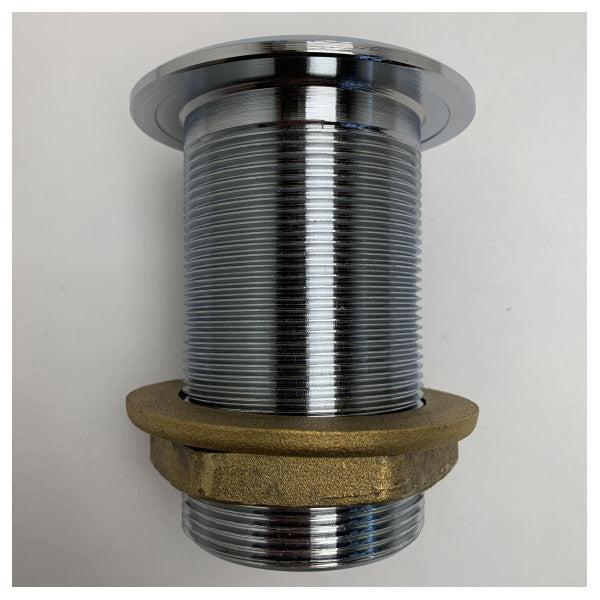 Bieden: 2 Inch Chrome Plated Brass Marine Drain Fitting - D, Watersport en Boten, Bootonderdelen, Ophalen of Verzenden
