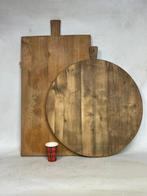 Presenteerblad (2) - Hout - oude bakkers planken