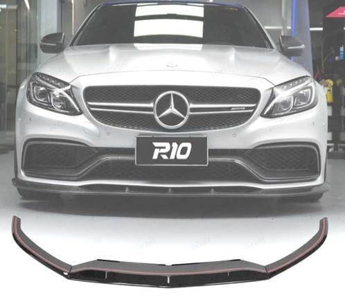 SPOILER LAME DE PARE-CHOCS AVANT MERCEDES W205 SW 19- LOOK C, Auto-onderdelen, Carrosserie, Verzenden