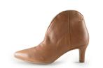 VIA VAI Enkellaarzen in maat 37 Cognac, Kleding | Dames, Schoenen, Overige kleuren, Verzenden, Lage of Enkellaarzen, Zo goed als nieuw