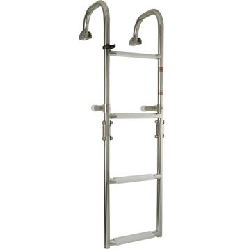 Opvouwbare Zwemtrap Rvs 4 Treden 92x26cm, Ophalen of Verzenden
