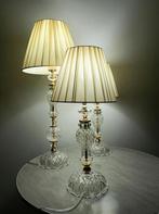 Artelight - N HUSSAIN - Lamp (3) - kristal - glas - brons -, Antiek en Kunst