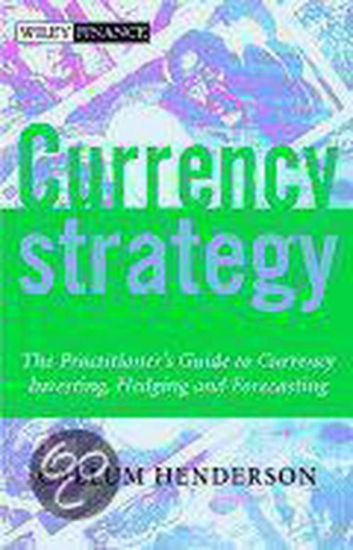 Currency Strategy 9780470846841, Boeken, Overige Boeken, Zo goed als nieuw, Verzenden