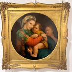 Italiaanse school (XIX) - Madonna della Seggiola, da, Antiek en Kunst, Kunst | Schilderijen | Klassiek