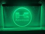 Kawasaki neon bord lamp LED verlichting reclame lichtbak, Verzenden, Nieuw