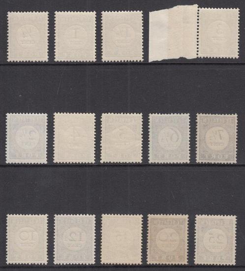 Pays-Bas 1894/1910 - Timbres-poste - NVPH P13/P26, Postzegels en Munten, Postzegels | Nederland