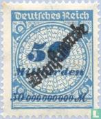 Duitse Rijk - Opdruk Dienstmarke - 1923, Timbres & Monnaies, Timbres | Europe | Autre, Verzenden