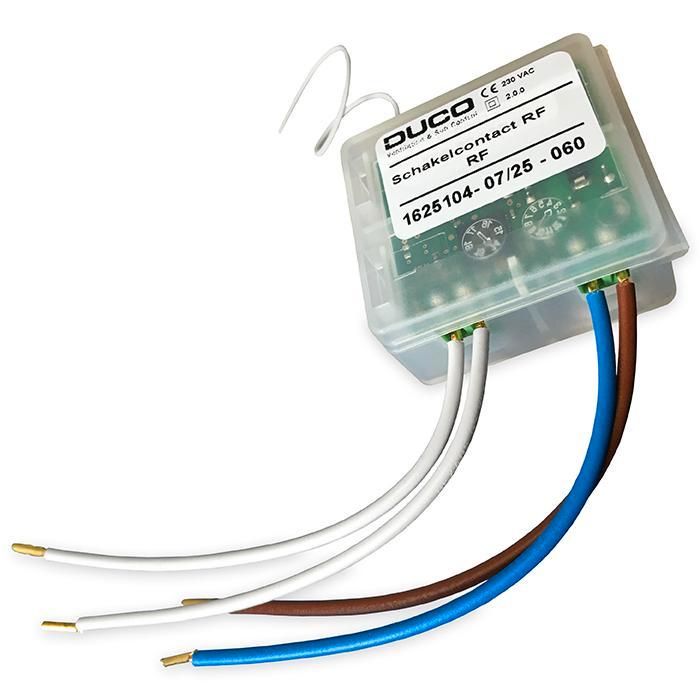 Schakelcontact RF - 230V voeding (0000-4174), Doe-het-zelf en Bouw, Ventilatie en Afzuiging, Nieuw, Verzenden