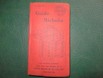 MICHELIN - guide michelin - 1913