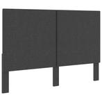 vidaXL Hoofdbord 140x200 cm stof donkergrijs, Huis en Inrichting, Slaapkamer | Bedden, Verzenden, Nieuw