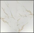 OPPIO Hoogglans GOLD Calacatta (NEO Carrara) 60x60, Doe-het-zelf en Bouw, Tegels, Nieuw, Ophalen of Verzenden