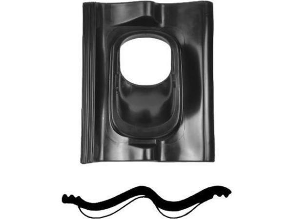 Veiling - 3x Kunststof dakpan sneldek SND 1-pans voor doorvo, Bricolage & Construction, Tuiles & Revêtements de toit