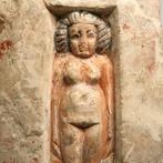 Oude Egypte, Ptolemeïsch kalksteen Polychromatisch reliëf