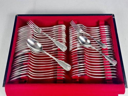 Orfèvrerie Bruno Wiskemann - Ménagère pour 12 personnes, Antiek en Kunst, Antiek | Meubels | Tafels