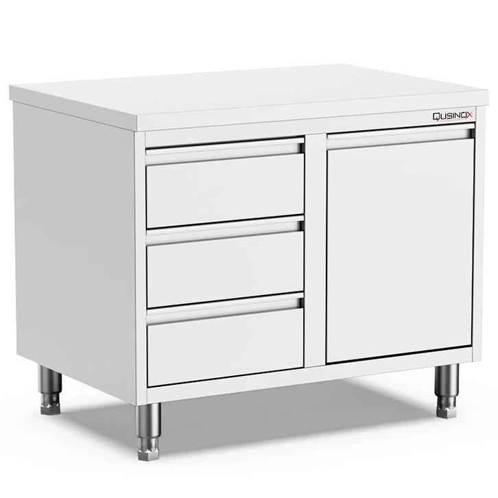 Werkbank | 700 LINE | RVS | Kanteldeur  + Laden (Links) |, Articles professionnels, Horeca | Équipement de cuisine, Envoi