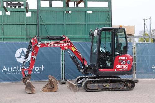 Veiling: Rupsgraafmachine Yanmar SV26 Diesel 2022, Zakelijke goederen, Machines en Bouw | Kranen en Graafmachines, Ophalen