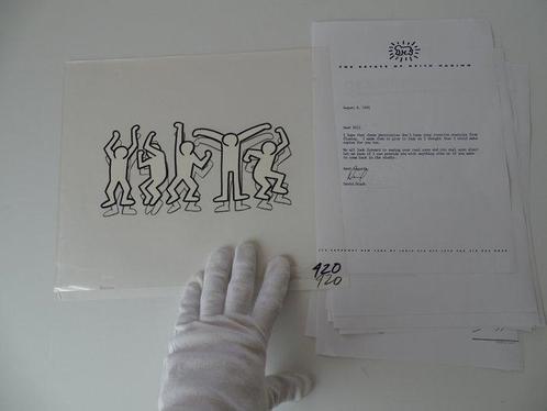 Keith Haring Studio - Animation cell, Antiquités & Art, Art | Peinture | Moderne