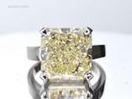 1 Witgouden solitaire ring met een diamant van..., Bijoux, Sacs & Beauté, Accessoires Autre, Ophalen