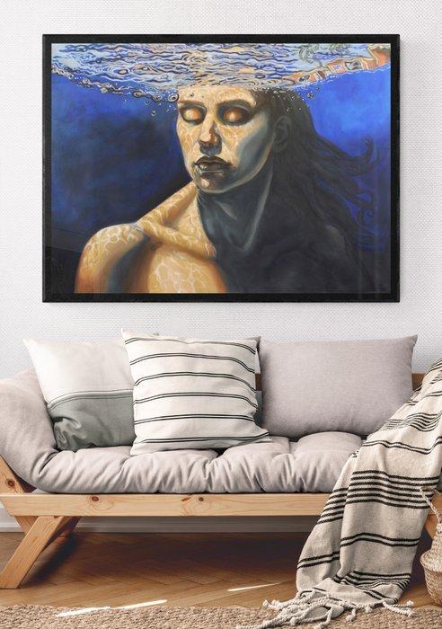 Paul Edmund Herman - Silence Under the Surface (XXL Large, Antiek en Kunst, Kunst | Schilderijen | Modern