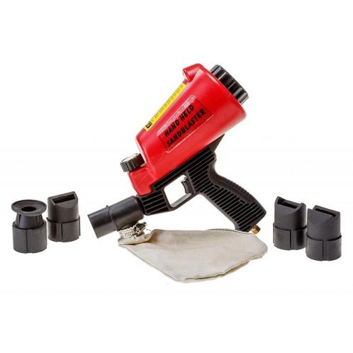 Zandstralen met handstraler met opvangzak - Mini zandstraler, Doe-het-zelf en Bouw, Gereedschap | Overige machines, Ophalen of Verzenden