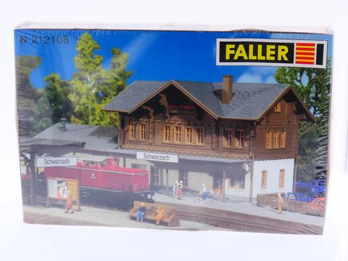 Schaal N Faller 212108 station #1500 (N (1:160), Gebouw), Hobby & Loisirs créatifs, Trains miniatures | Échelle N, Enlèvement ou Envoi