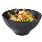 Kom | AIKO | Melamine | Zwart | 20cl | Per Stuk |, Verzenden