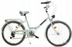 Vouwfiets - 24 inch - met 6 versnellingen - wit, Fietsen en Brommers, Ophalen of Verzenden, Nieuw