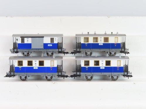 Fleischmann H0 - 5054/5053 - Train miniature (4) - 4x, Hobby en Vrije tijd, Modeltreinen | H0