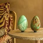 GEEN RESERVEPRIJS - Prachtig paar onyx Ei & Bol op maat