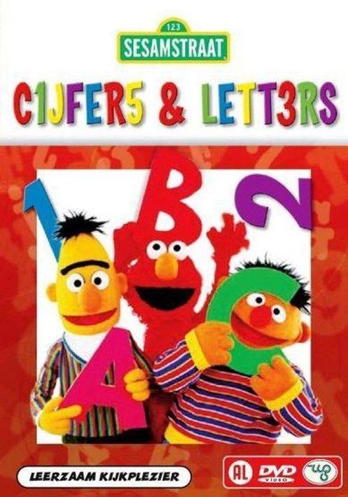 Sesamstraat cijfers and letters (dvd tweedehands film), Cd's en Dvd's, Dvd's | Actie, Ophalen of Verzenden