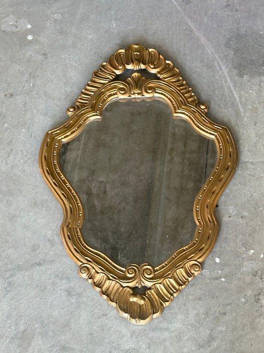 Spiegel - Glas, Hout - Specchio barocco, Antiek en Kunst, Antiek | Overige Antiek