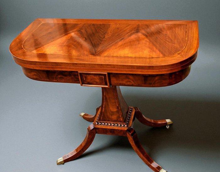 Speeltafel - Mahonie, Antiek en Kunst, Antiek | Meubels | Stoelen en Sofa's