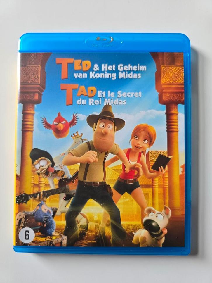 TAD, THE LOST EXPLORER AND THE SECRET OF KING MIDAS (BLURAY), Cd's en Dvd's, Blu-ray, Gebruikt