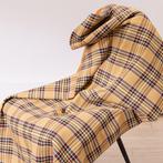 BA105 - Tartanweefsel Beige – Britse stijl – Tijdloze