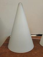 SCE - Lampe de table (2) - teepee - verre opale - Lampes de
