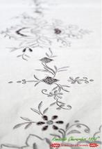 Ricamo punto raso e ricamo traforo burano 100% Lino - Nappe, Antiek en Kunst