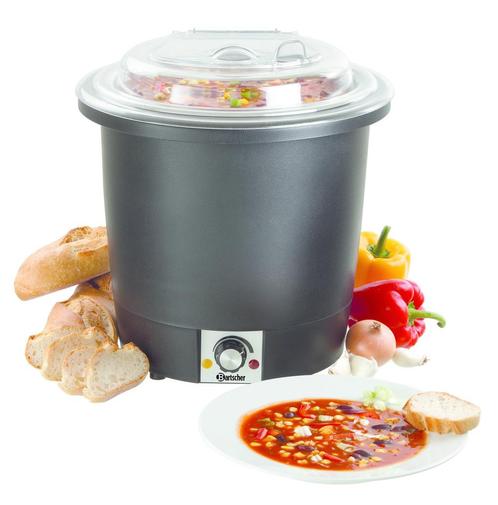Soepketel | Zwart | 10L | 230V | 330x330x380(h)mm Bartscher, Zakelijke goederen, Horeca | Keukenapparatuur, Nieuw in verpakking