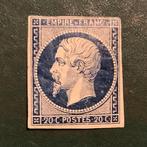France 1854 - 20 centimes Napoléon Empire en nuance bleu