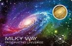 Tsjaad. 3000 francs 1/1000 oz 999 Fine Gold Milky Way Coin