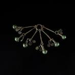Etruscan Pectoraux en bronze et en verre - Splendeur de