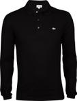 Lacoste Sport slim fit polo - poloshirt lange mouw - zwar...