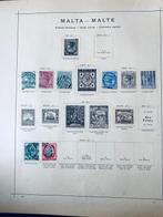 Wereld - Collectie / Uitzoeker Malta + België op Oude