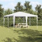 vidaXL Feesttent Wit 4x4 m PE, Verzenden, Nieuw