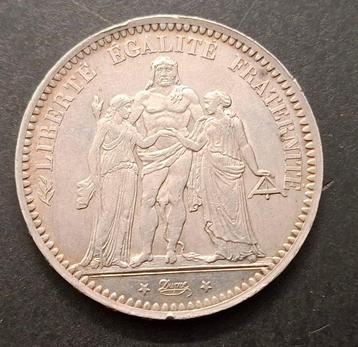 France. 5 Francs 1873-A, Paris (Sans Prix de Réserve)